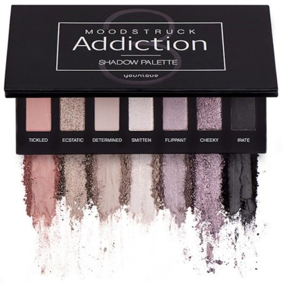 Younique 6 pc Moodstruck lot - Shadow Palette #3, 4 eye & lip liners & brush - Picture 5 of 9